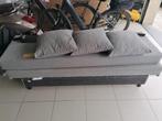 Zetelbed, Huis en Inrichting, Ophalen, Gebruikt, Tweepersoons, Grijs