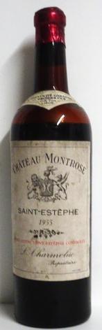 Chateau Montrose 1955, Frankrijk, Ophalen of Verzenden, Rode wijn, Vol