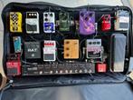 Pedalboard – 14 pedalen, switcher, voeding, Ophalen, Zo goed als nieuw, Delay of Echo