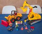 Playmobil Thème Chantier Bulldozer et Tractopelle, Kinderen en Baby's, Speelgoed | Playmobil, Ophalen, Gebruikt, Los Playmobil