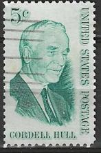 USA 1963 - Yvert 750 - Cordell Hull (ST), Postzegels en Munten, Postzegels | Amerika, Verzenden, Gestempeld