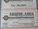 Tijdschrift Tweede Wereldoorlog Arbeid Vakbond 1940 1944, Verzamelen, Tijdschriften, Kranten en Knipsels, Verzenden, 1940 tot 1960
