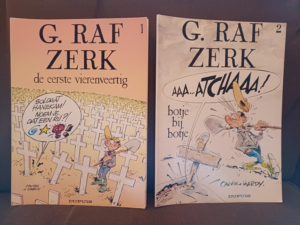 Complete reeks G. Rafzerk tem. nr. 10 + 17 + nr. 23, Boeken, Stripverhalen, Zo goed als nieuw, Meerdere stripboeken, Ophalen of Verzenden