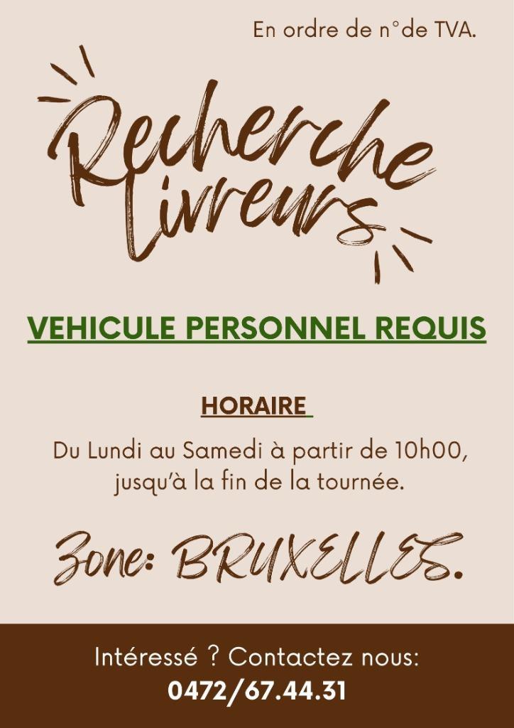 Recherche livreur avec véhicule personnel, Vacatures, Vacatures | Logistiek, Inkoop en Transport