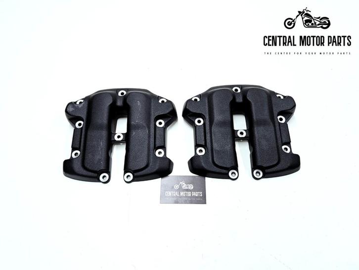 Rocker Box cover Wrinkled Black Softail-Touring M8, Motoren, Onderdelen | Harley-Davidson