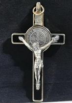 Kruis Exorcisme uitdrijven zilver St.Benedictus ✞ antiek🙏🙏, Ophalen of Verzenden