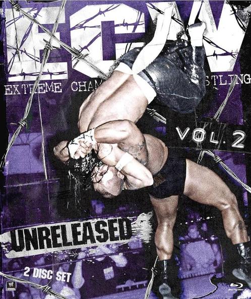 WWE-ECW Unreleased Vol. 2 (Nieuwstaat), CD & DVD, Blu-ray, Comme neuf, Sport et Fitness, Envoi