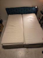 Gratis Elektrische boxspring 180 cm x 2 m, Huis en Inrichting, Slaapkamer | Boxsprings, Ophalen, Gebruikt, Beige, 180 cm