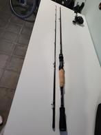 Baitcaster en reel, Watersport en Boten, Hengelsport | Roofvissen, Ophalen, Zo goed als nieuw