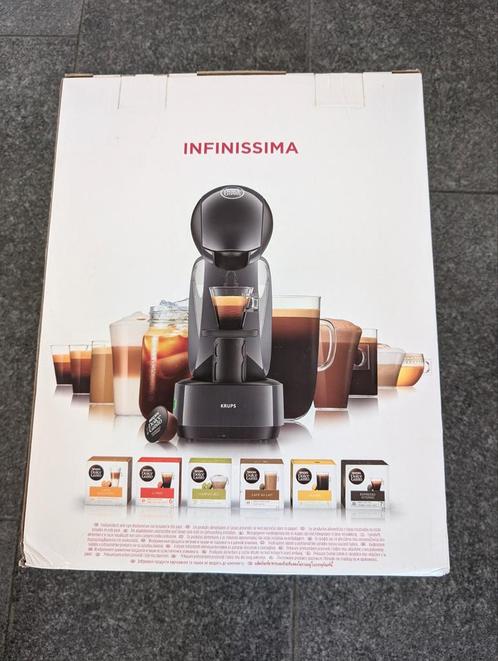 Krups INFINISSIMA (gris), Electroménager, Cafetières, Neuf, Dosettes et capsules de café, Cafetière, Enlèvement