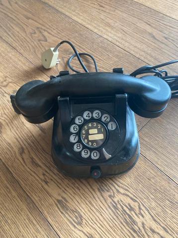 Oude telefoon, Telecommunicatie, Vaste telefoons | Niet Draadloos, Ophalen, Gebruikt, Met draaischijf