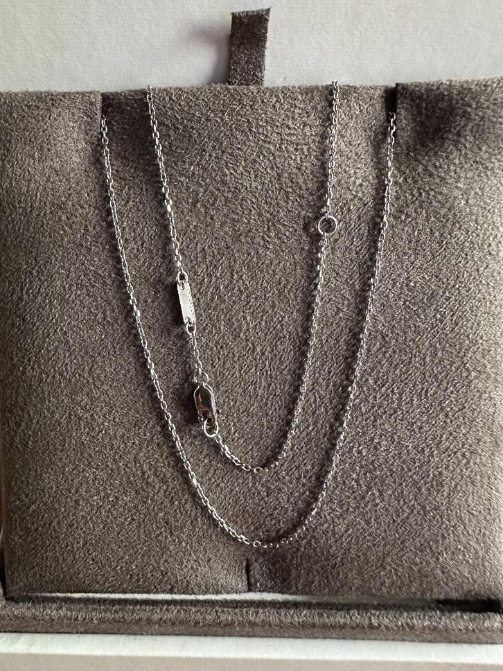 Dinh Van gouden ketting, Handtassen en Accessoires, Kettingen, Nieuw, Goud, Wit, Verstelbaar, Ophalen