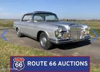Mercedes-Benz 220 SEb Coupe | 1962 | Route 66 Auctions, Auto's, Zwart, Mercedes-Benz, Bedrijf, Handgeschakeld