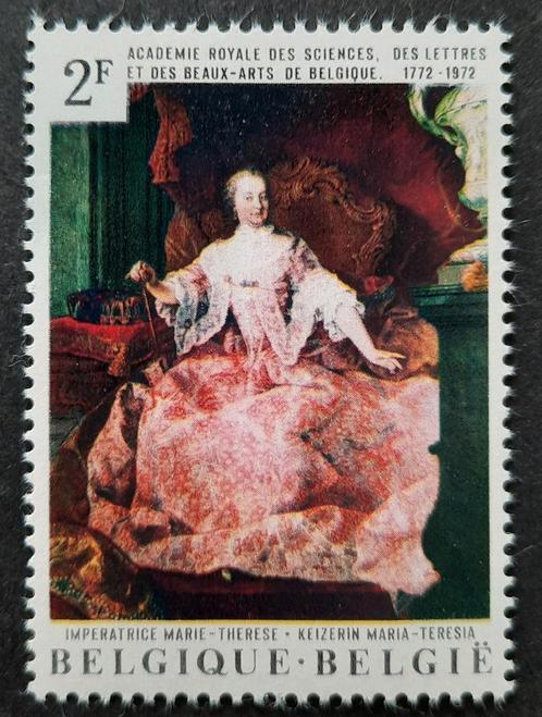 Belgique : COB 1656 ** Académie Royale 1972., Timbres & Monnaies, Timbres | Europe | Belgique, Non oblitéré, Timbre-poste, Art