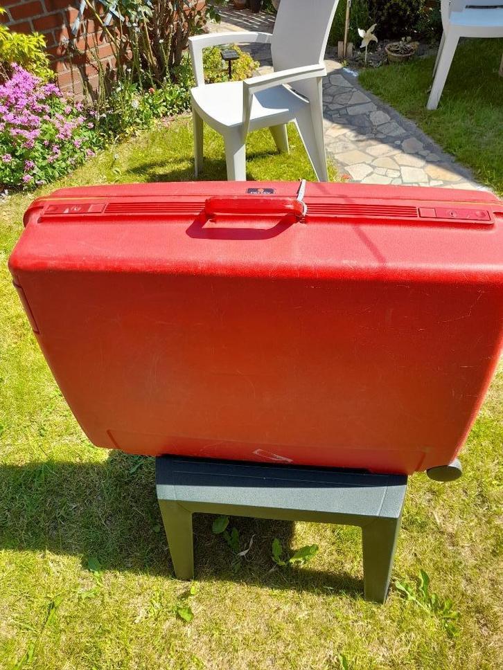 Valies Delsey, Handtassen en Accessoires, Koffers, Gebruikt, Hard kunststof, 60 tot 70 cm, Minder dan 35 cm, Slot, Wieltjes, Ophalen