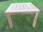 te koop vierkante teak tafel, Ophalen, Nieuw, Vierkant, Teakhout