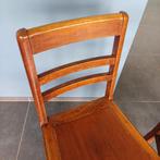 Paire d'anciennes chaises de bistrot., Maison & Meubles, Enlèvement, Utilisé