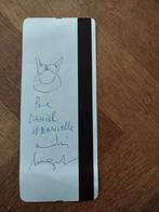 Autographe Philippe Geluck 'Le Chat', Enlèvement ou Envoi, Neuf, Photo ou Carte, Signé