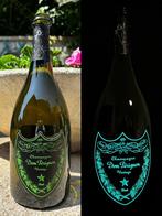 Lege champagne fles Dom Perignon Luminus, Ophalen of Verzenden, Gebruikt, Champagne