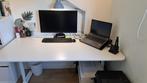 Bekant Ikea Bureau wit 160x80, Ophalen, In hoogte verstelbaar, Zo goed als nieuw, Bureau
