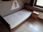 Bretoens eenpersoonsbed met nachtkastje zonder matras, Ophalen, Eenpersoons, 200 cm, 100 cm