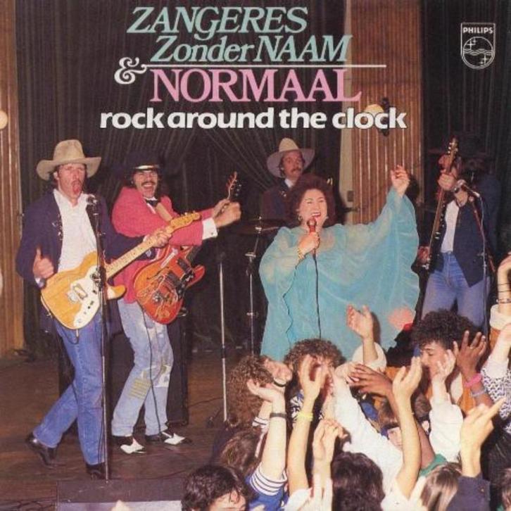NORMAAL & Zangeres Zonder Naam – Rock Around The Clock ( 45T, Cd's en Dvd's, Vinyl | Rock, Ophalen of Verzenden