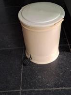Pedaalemmer vintage, Huis en Inrichting, Woonaccessoires | Prullenbakken, Ophalen, Kunststof, Gebruikt, Met pedaal