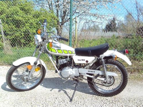 Yamaha TY50 "Originele staat & zeer mooi " UNIEK NW staat !, Fietsen en Brommers, Brommers | Oldtimers, Yamaha, Klasse B (45 km/u)