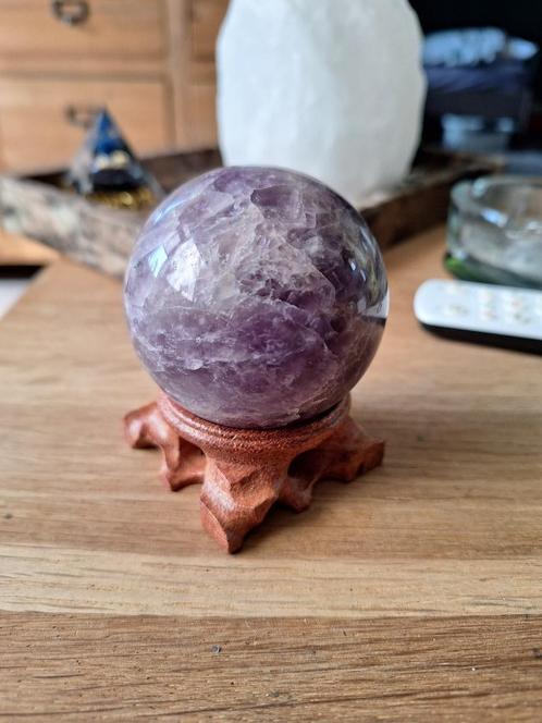 Amethist bol, Verzamelen, Mineralen en Fossielen, Mineraal, Verzenden