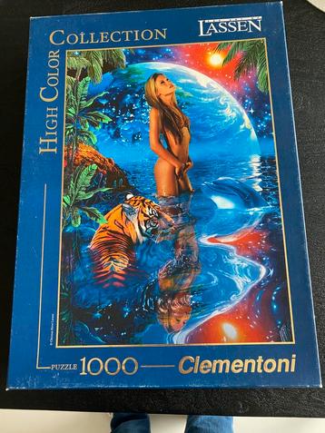 Puzzel Clementoni - 1000st -compleet - high color collection beschikbaar voor biedingen