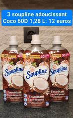 3 Soupline adoucissant senteur Coco 69D 1,28L, Enlèvement