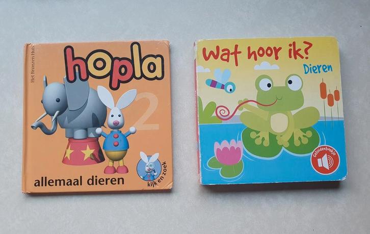 Boeken met thema circus en dierengeluiden, Boeken, Kinderboeken | Baby's en Peuters, Gelezen, 1 tot 2 jaar, Uitklap-, Voel- of Ontdekboek