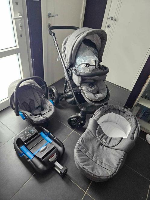 P’tit Chou Trento 3 delige kinderwagen., Kinderen en Baby's, Kinderwagens en Combinaties, Zo goed als nieuw, Kinderwagen, Maxi-Cosi