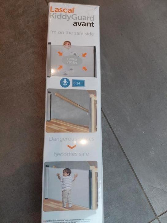 Barrière de sécurité Lascale KiddyGuard Avant – Noir (neuf,, Enfants & Bébés, Barrières, Comme neuf, Barrière de sécurité, Enlèvement