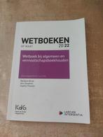 Wetboek algemeen en vennootschapsboekhouden - KDG 2022, Ophalen, Zo goed als nieuw, Barbara Brisé; Ann Govaerts
