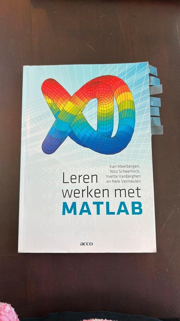 Karl Meerbergen - Leren werken met MATLAB, Boeken, Wetenschap, Ophalen