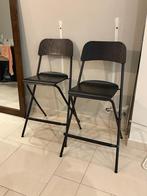 Hoge stoelen (2), Comme neuf, Deux, Enlèvement, Bois