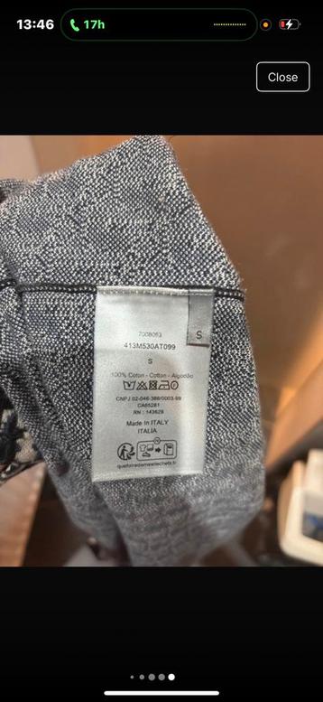 Overshirt met Dior Oblique-motief beschikbaar voor biedingen