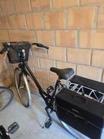 damesfiets met mandje en zijzakken, Ophalen, Gebruikt, Versnellingen