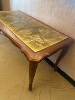 Gratis salontafel / bijzettafel met marmeren blad, Huis en Inrichting, Ophalen
