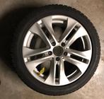 4 ALU velgen met winterbanden Dunlop 235/45 R17 94H, Ophalen, Gebruikt, Banden en Velgen, 17 inch