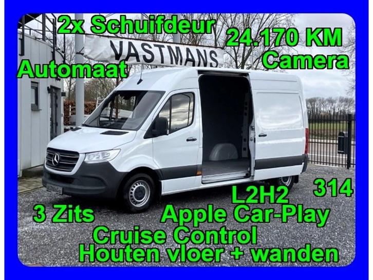 Mercedes-Benz Sprinter 314 / 32.975€ + BTW / 2x schuifdeur, Auto's, Mercedes-Benz, Bedrijf, Sprinter Combi, ABS, Airbags, Airconditioning