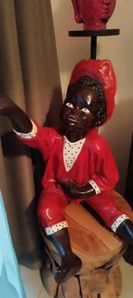 Antieke beeld Afrikaanse jongen 75€, Enlèvement