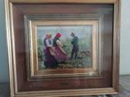 Het angelus S FALIERO. OLIEVERF OP DOEK JAREN 70 ITALIË, Ophalen of Verzenden