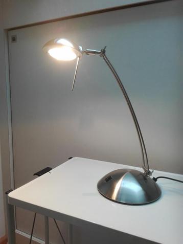 Bureaulamp in inox beschikbaar voor biedingen