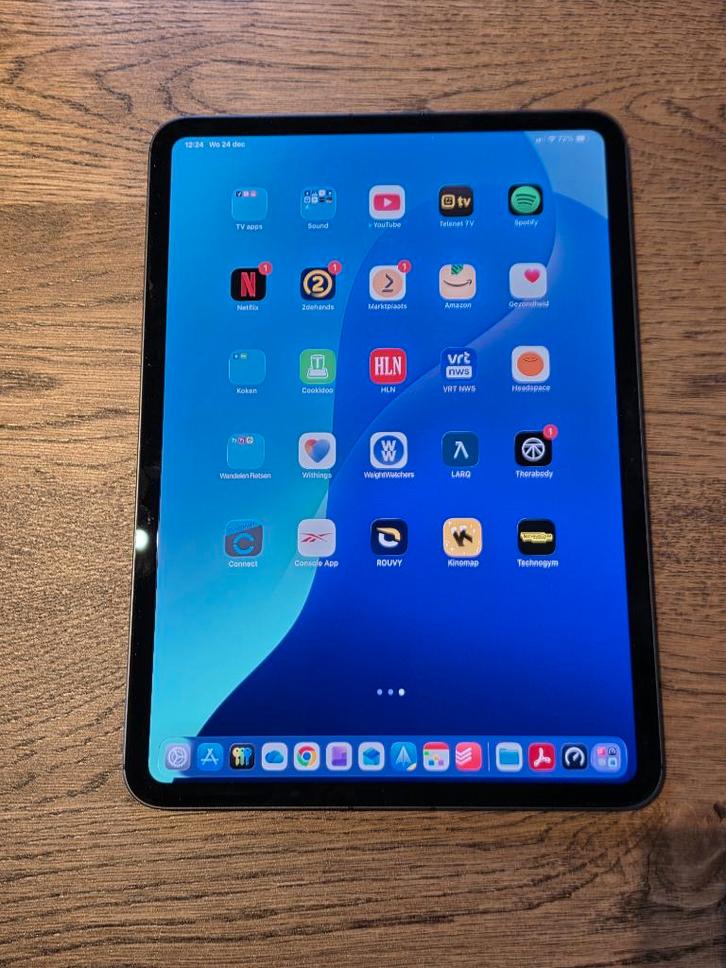 iPad Pro 11 2024 M4 256GB Wifi+Cellular 5G, Computers en Software, Apple iPads, Zo goed als nieuw, Apple iPad Pro, Wi-Fi en Mobiel internet