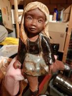 Zittend meisje, Ophalen, Gebruikt, Mens