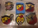 Originele 6x Grille-insignes van ABARTH, Ophalen of Verzenden