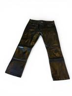 Zwart leren broek - maat 58, Kleding | Heren, Ophalen of Verzenden, Zo goed als nieuw, Zwart