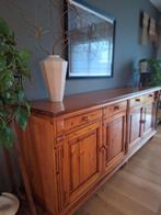 Landelijke eetkamer in grenen hout, Ophalen, Gebruikt, Landelijke stijl, 4 tot 6 stoelen